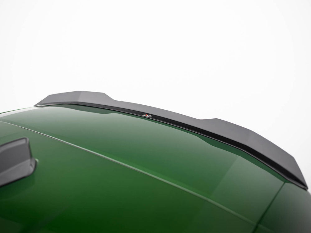 Maxton Design Peugeot 308 GT hatchback Mk3 spoiler in black, styled for enhanced aerodynamics and sporty appearance.