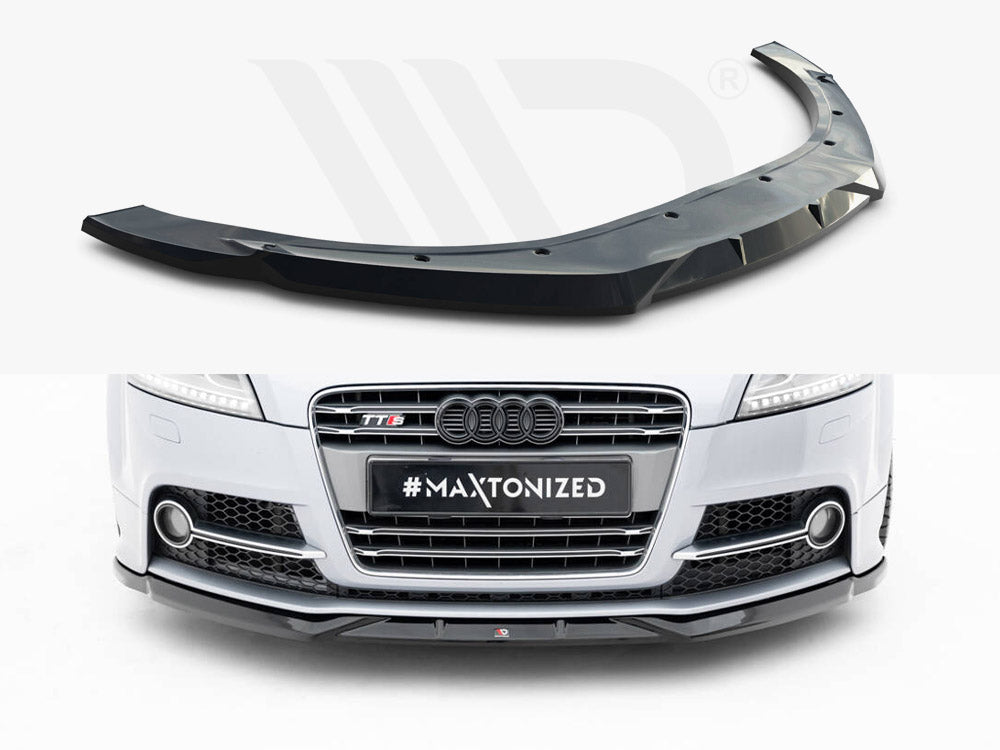Maxton Front Splitter V.2 Audi TT S / TT S-Line 8J Facelift - Wayside Performance 
