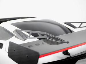 Carbon Spoiler With Upper Swan Mounting + LED Chevrolet Corvette Stingray / Grand Sport C7 - Wayside Performance 