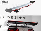 Carbon Spoiler With Internal Brackets Uprights + LED Chevrolet Corvette Stingray / Grand Sport C7 - Wayside Performance 