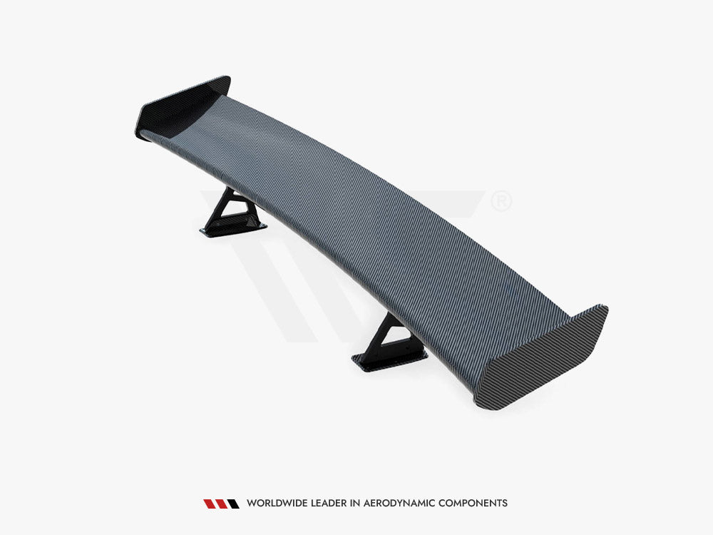 Carbon Spoiler With Internal Brackets Uprights + LED Volkswagen Jetta GLI Mk7 - Wayside Performance 