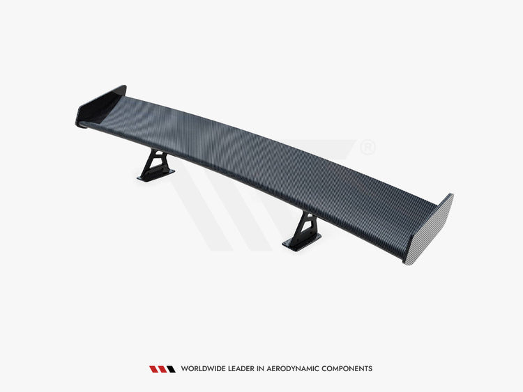 Carbon Spoiler With Internal Brackets Uprights Volkswagen Jetta GLI Mk7 - Wayside Performance 