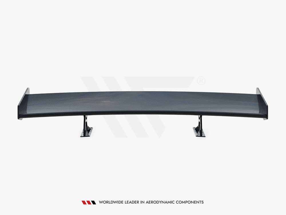 Carbon Spoiler With Internal Brackets Uprights Volkswagen Jetta GLI Mk7 - Wayside Performance 