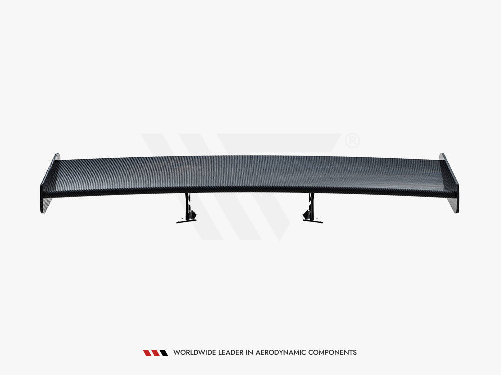 Carbon Spoiler With Internal Brackets Uprights V.1 Porsche 718 Cayman GTS 982c - Wayside Performance 