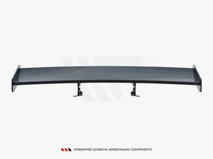 Carbon Spoiler With Internal Brackets Uprights V.2 Porsche 718 Cayman GTS 982c - Wayside Performance 
