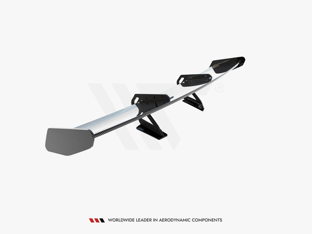 Carbon Spoiler With Upper Swan Mounting V.1 Porsche 718 Cayman GTS 982c - Wayside Performance 