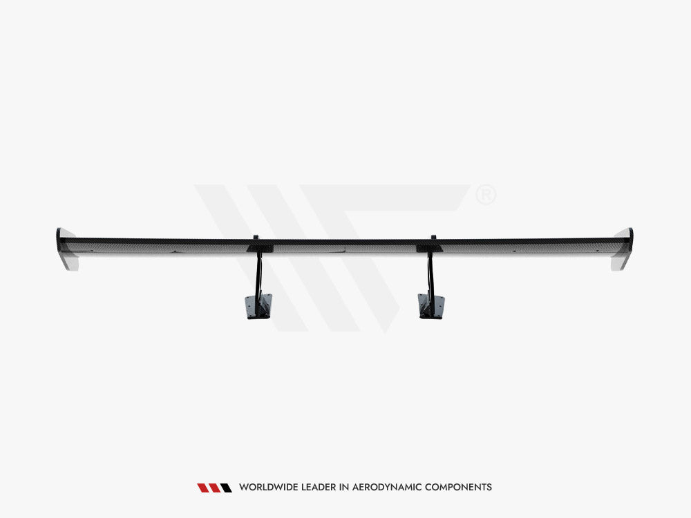 Carbon Spoiler With Upper Swan Mounting V.1 Porsche 718 Cayman GTS 982c - Wayside Performance 