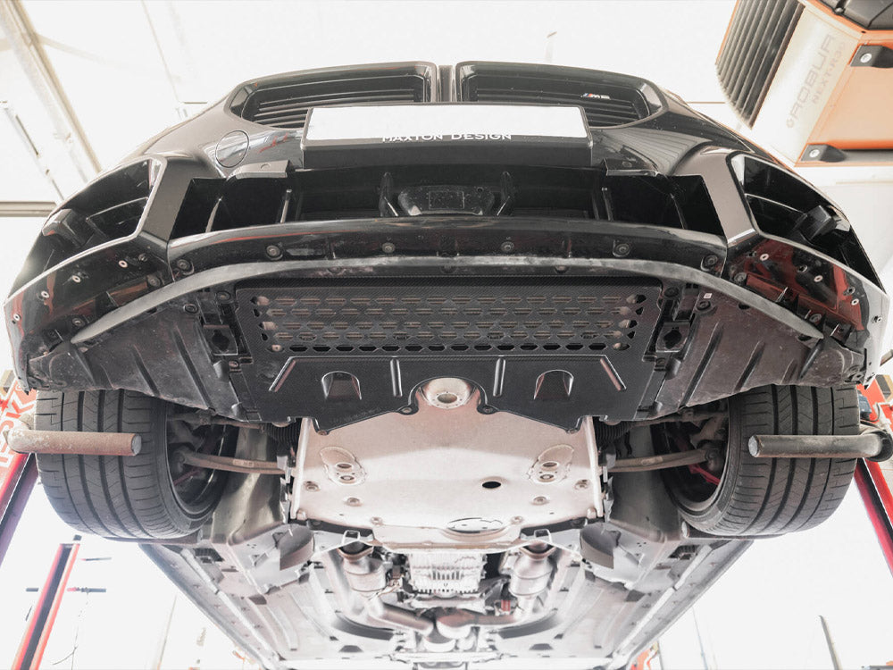 Carbon Fiber Under Engine Cover BMW M2 G87 - Wayside Performance 