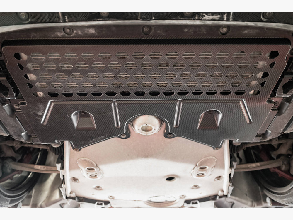 Carbon Fiber Under Engine Cover BMW M2 G87 - Wayside Performance 