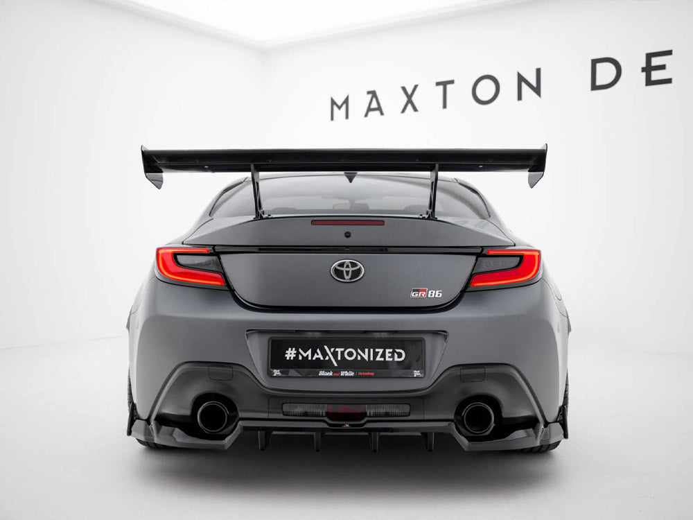 Carbon Spoiler With Internal Brackets Uprights Toyota GR86 - Wayside Performance 