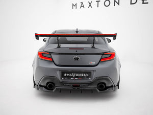 Carbon Spoiler With Internal Brackets Uprights + LED Toyota GR86 - Wayside Performance 
