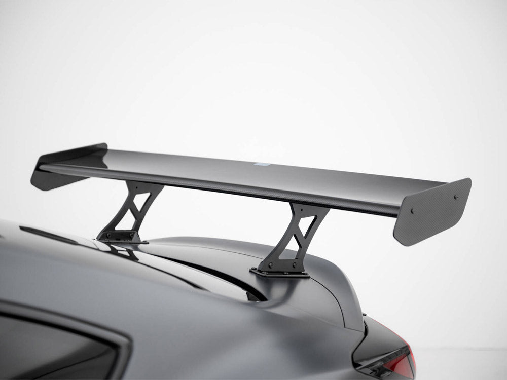 Carbon Spoiler With Internal Brackets Uprights + LED Toyota GR86 - Wayside Performance 