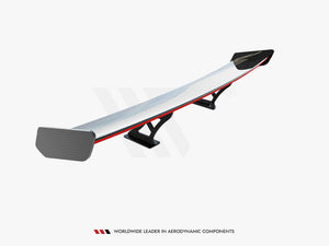 Carbon Spoiler With Internal Brackets Uprights + LED Toyota GR86 - Wayside Performance 