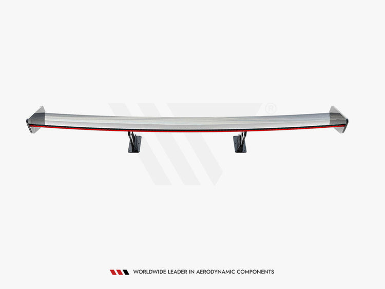 Carbon Spoiler With Internal Brackets Uprights + LED Toyota GR86 - Wayside Performance 
