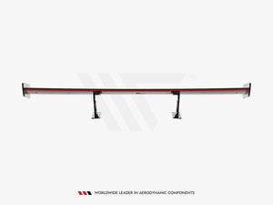 Carbon Spoiler With Internal Brackets Uprights + LED Toyota GR86 - Wayside Performance 