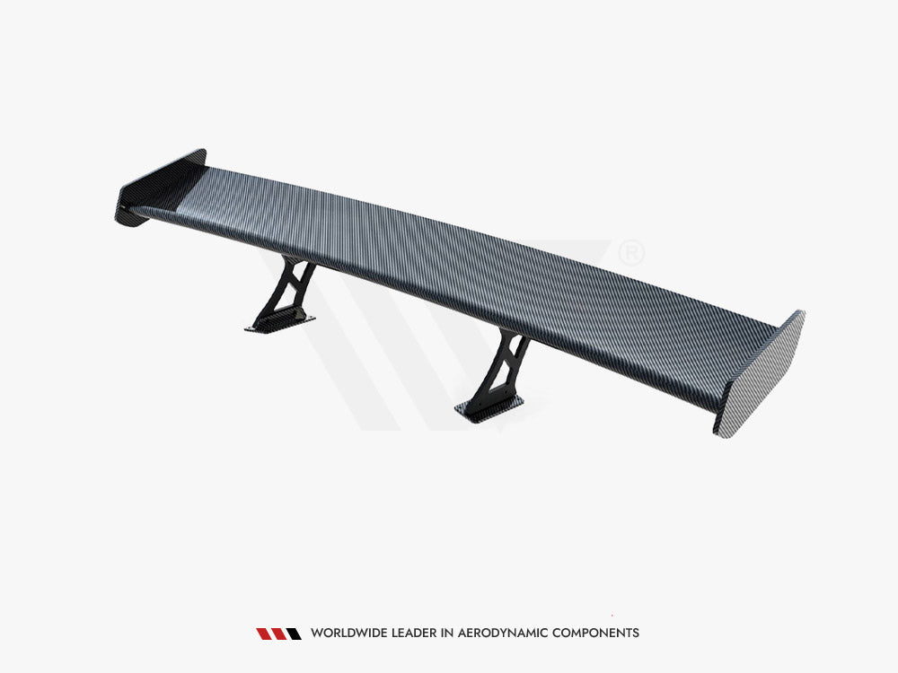 Carbon Spoiler With Internal Brackets Uprights + LED Toyota GR86 - Wayside Performance 