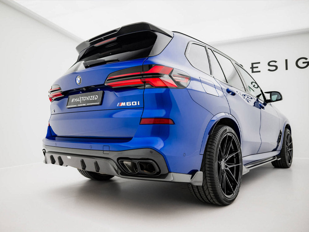 Prepreg Carbon Fiber Rear Diffuser BMW X5 M-Pack G05 Facelift - Wayside Performance 