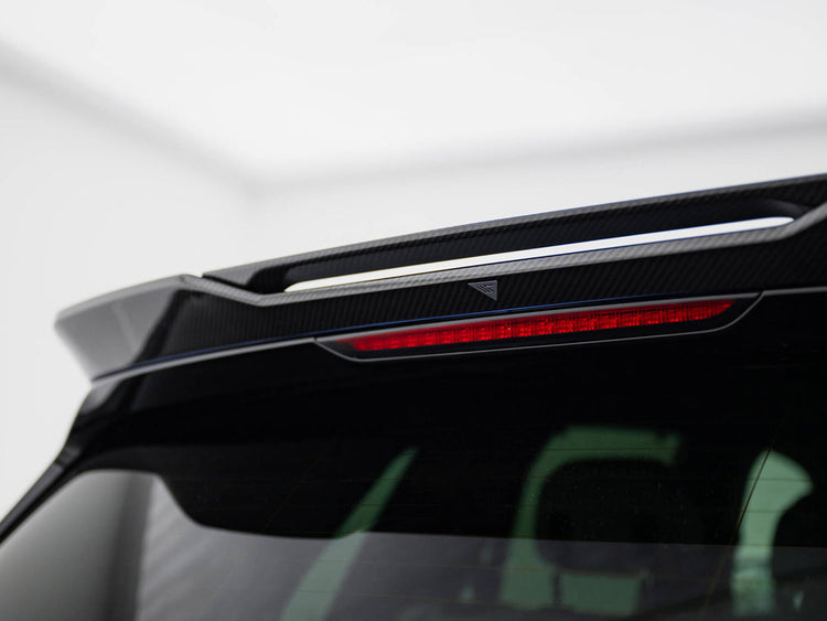 Prepreg Carbon Fiber Tailgate Spoiler BMW X5 M-Pack G05 Facelift - Wayside Performance 