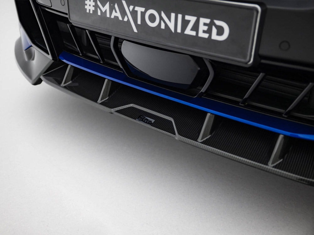 Prepreg Carbon Fiber Front Splitter BMW X5 M-Pack G05 Facelift - Wayside Performance 