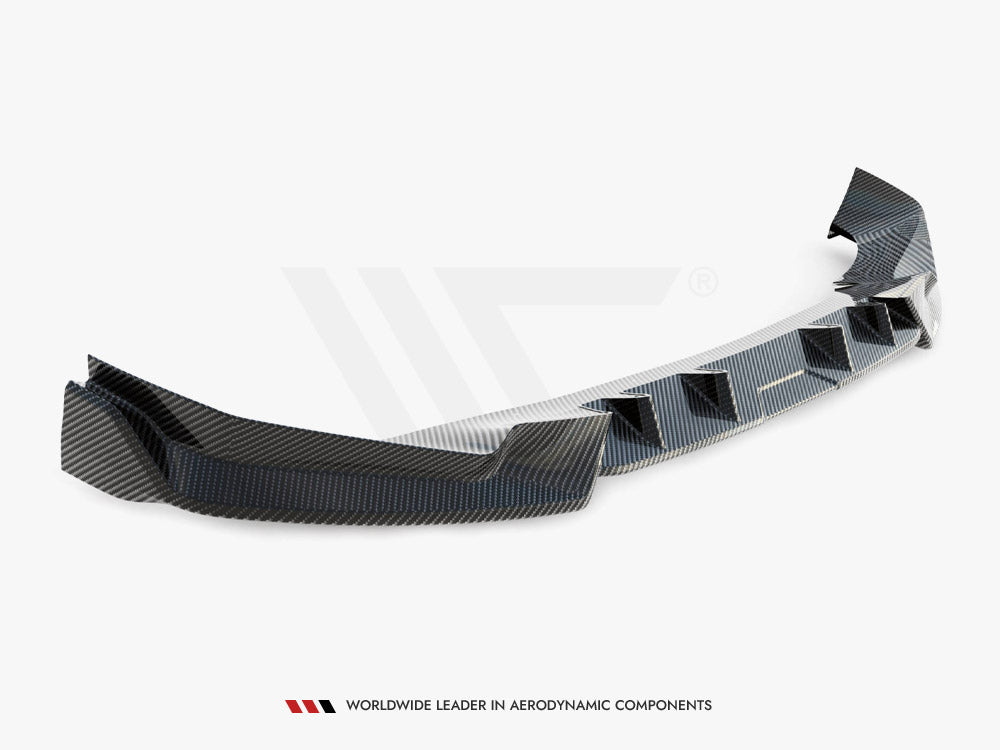 Prepreg Carbon Fiber Front Splitter BMW X5 M-Pack G05 Facelift - Wayside Performance 
