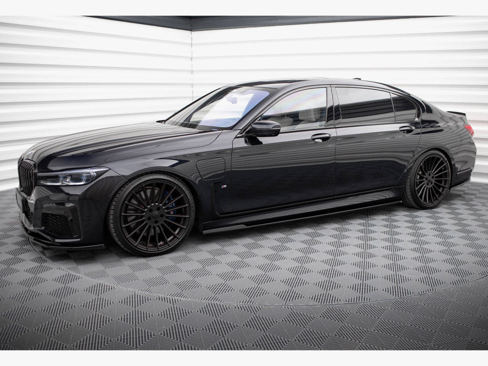Maxton Side Skirts Diffusers V.2 BMW 7 Long M-Pack G12