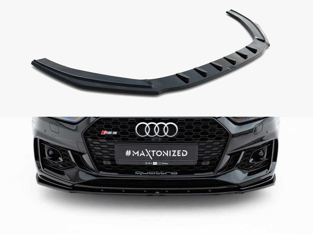 Maxton Design Front Splitter V.1 Audi Rs5 F5 Coupe / Sportback (2017-2020)