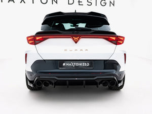 Maxton Design Rear Valance V.3 + Exhaust Ends Imitation Cupra Formentor Mk1 Facelift - Wayside Performance 