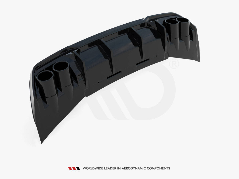 Maxton Design Rear Valance V.3 + Exhaust Ends Imitation Cupra Formentor Mk1 Facelift - Wayside Performance 