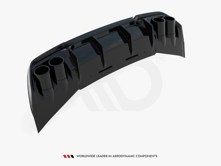 Maxton Design Rear Valance V.3 + Exhaust Ends Imitation Cupra Formentor Mk1 Facelift - Wayside Performance 