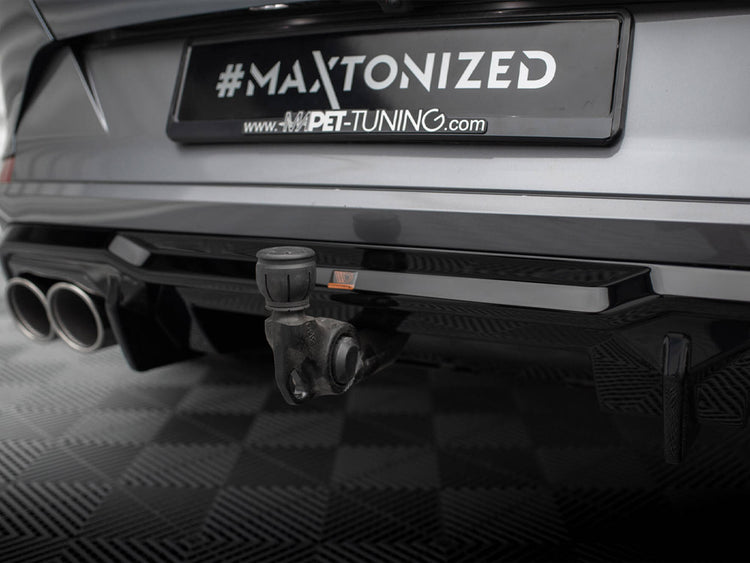 Maxton Design Rear Valance V.3 + Exhaust Ends Imitation Cupra Formentor Mk1 Facelift - Wayside Performance 