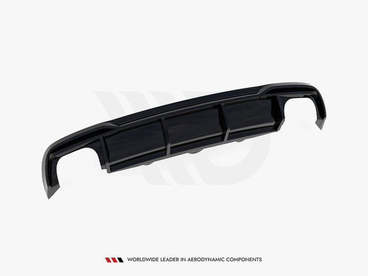 Maxton Design Rear Valance Audi A5 8t Facelift (Version With Dual Exhausts On Both Sides) - Wayside Performance 
