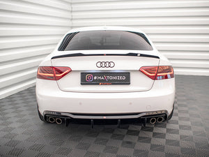 Maxton Design Rear Valance Audi A5 8t Facelift (Version With Dual Exhausts On Both Sides) - Wayside Performance 