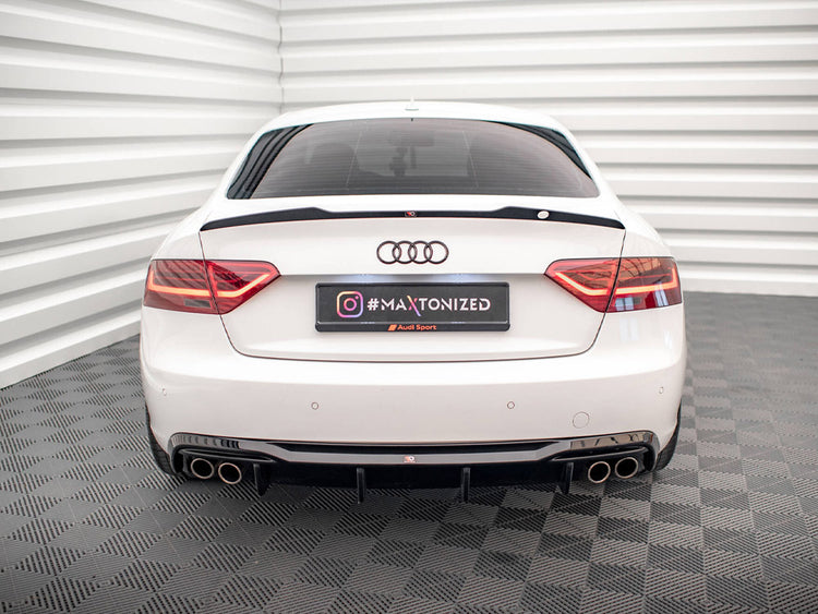 Maxton Design Rear Valance Audi A5 8t Facelift (Version With Dual Exhausts On Both Sides) - Wayside Performance 