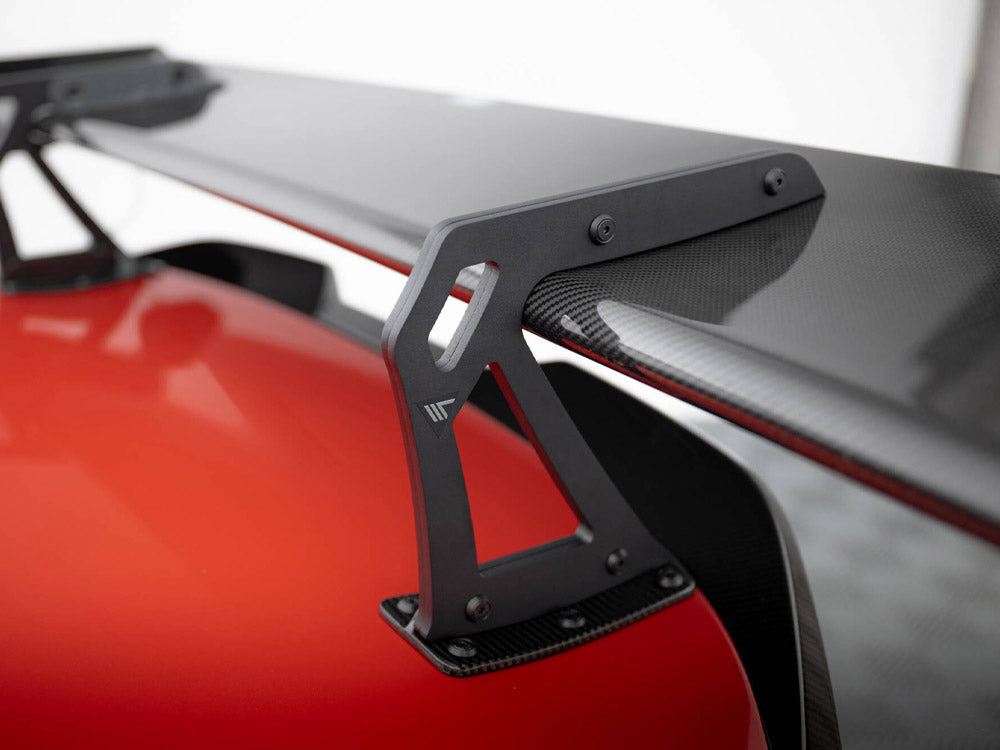 Carbon Spoiler With Upper Swan Mounting BMW M2 G87 - Wayside Performance 