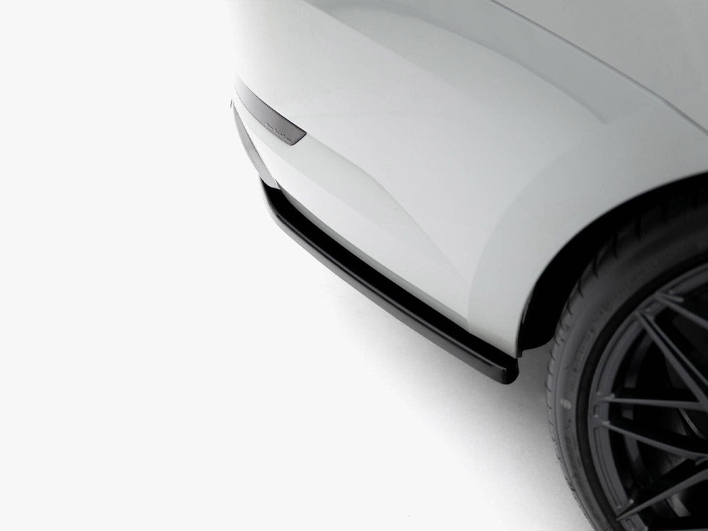 Maxton Design rear side splitters for Skoda Superb Mk3 liftback and Combi, body styling accessories in black.
