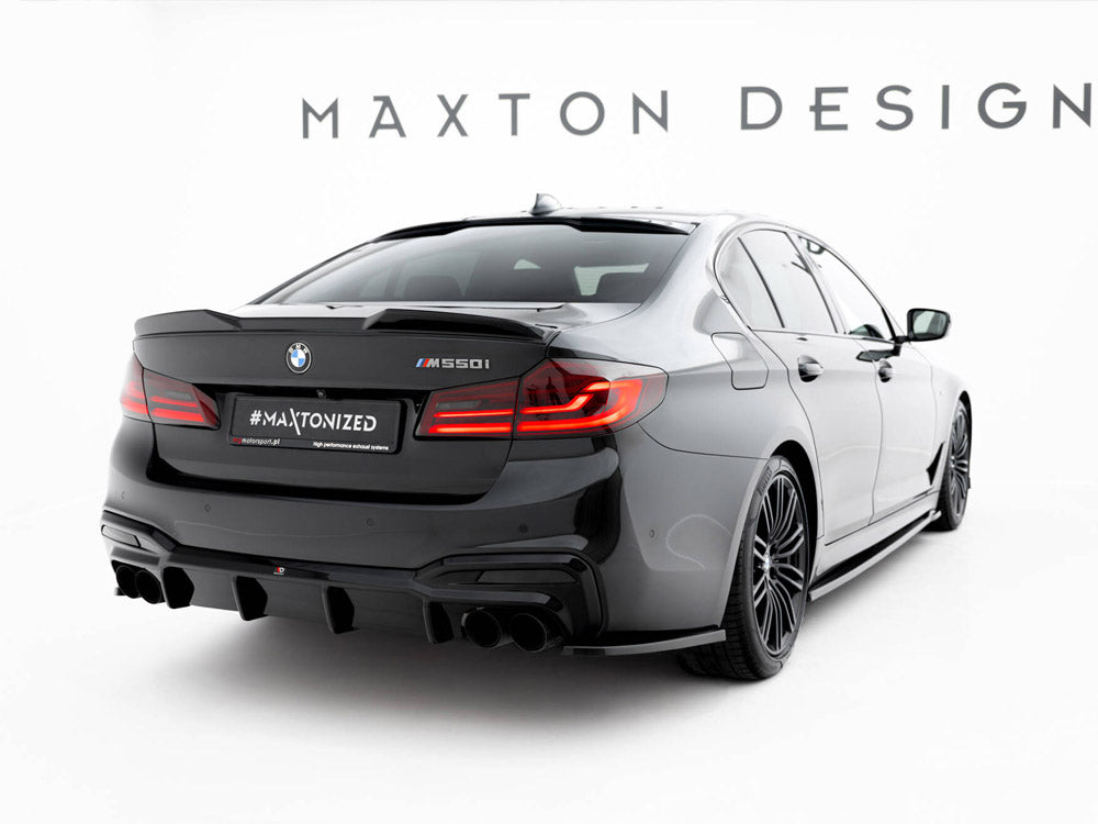 Maxton Design Rear Window Extension BMW M550i / 5 M-Pack Sedan G30