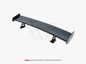 Carbon Spoiler With External Brackets Uprights V.2 + LED Audi A5 / A5 S-Line / S5 / RS5 Coupe F5 / F5 Facelift - Wayside Performance 