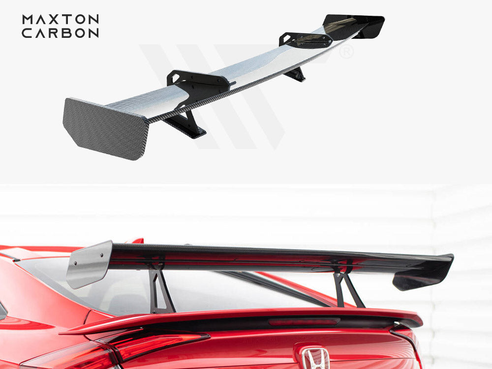 Carbon Spoiler With Upper Swan Mounting Honda Civic SI Mk10 - Wayside Performance 
