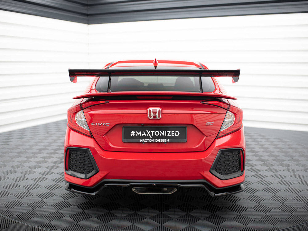 Carbon Spoiler With Upper Swan Mounting Honda Civic SI Mk10 - Wayside Performance 
