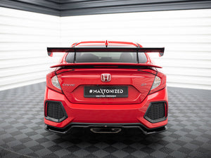 Carbon Spoiler With Upper Swan Mounting Honda Civic SI Mk10 - Wayside Performance 