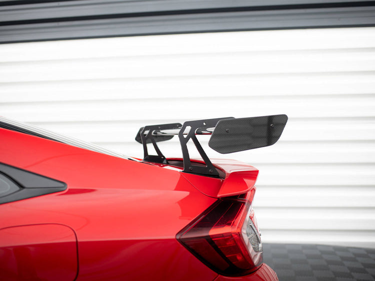 Carbon Spoiler With Upper Swan Mounting Honda Civic SI Mk10 - Wayside Performance 
