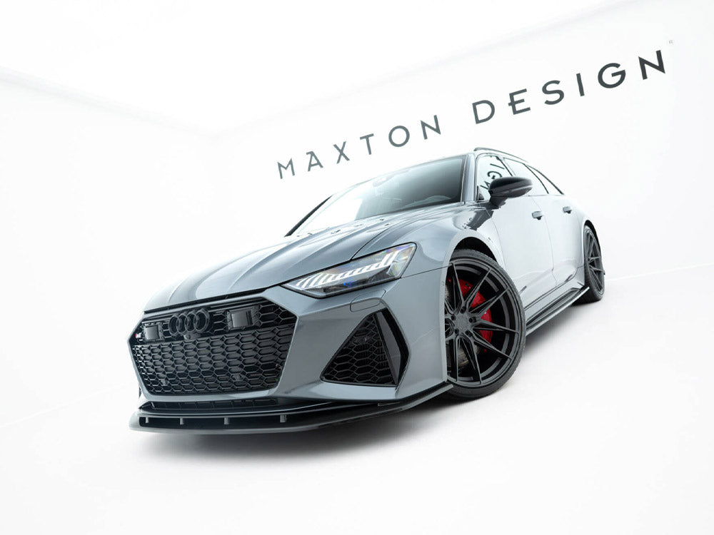 Carbon Fiber Front Splitter Audi Rs6 C8 / Rs7 C8 - Wayside Performance 