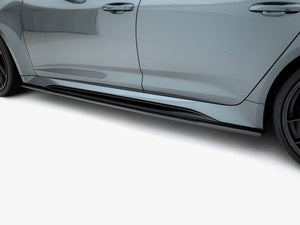 Carbon Fiber Side Skirts Audi Rs6 C8 / Rs7 C8 - Wayside Performance 