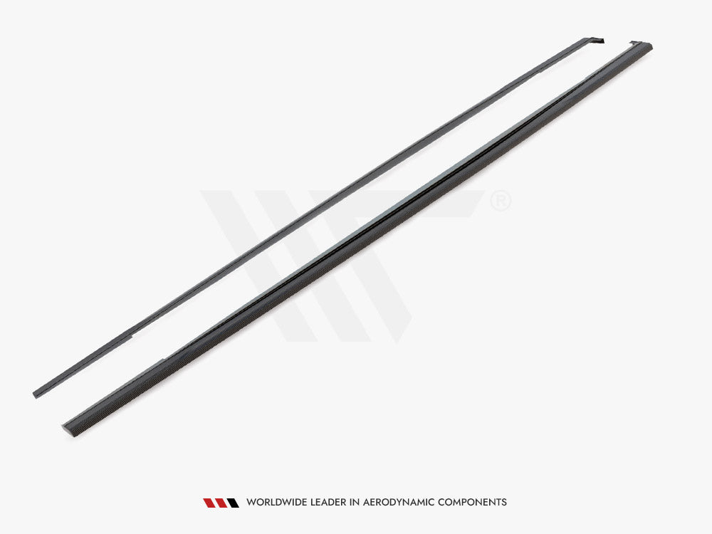 Carbon Fiber Side Skirts Audi Rs6 C8 / Rs7 C8 - Wayside Performance 