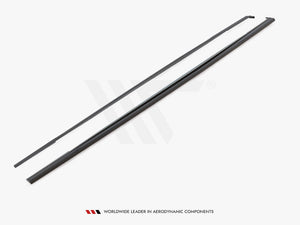 Carbon Fiber Side Skirts Audi Rs6 C8 / Rs7 C8 - Wayside Performance 