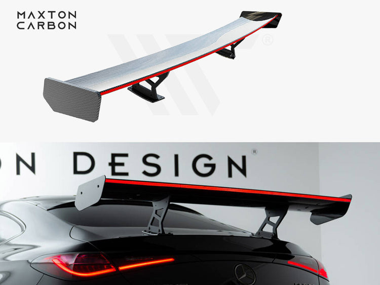 Carbon Spoiler V.2 + LED Mercedes-AMG CLE 53 C236 - Wayside Performance 