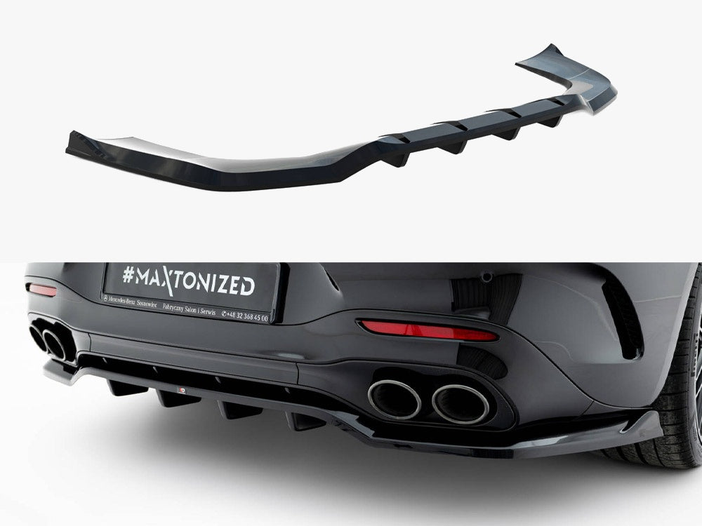 Maxton Design Rear Splitter (Vertical Bars) Mercedes-amg Sl 63 R232 - Wayside Performance 