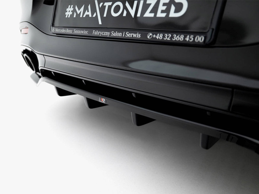 Maxton Design Rear Splitter (Vertical Bars) Mercedes-amg Sl 63 R232 - Wayside Performance 