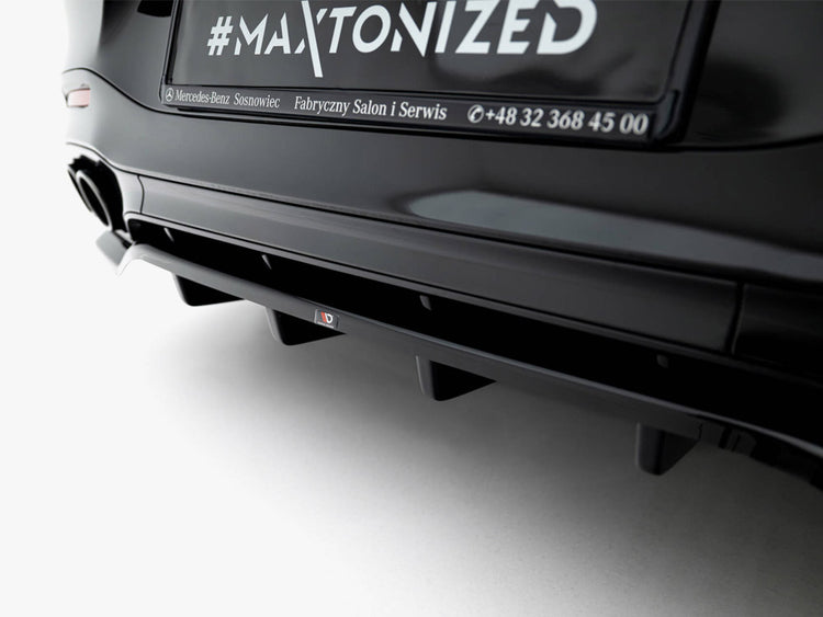 Maxton Design Rear Splitter (Vertical Bars) Mercedes-amg Sl 63 R232 - Wayside Performance 