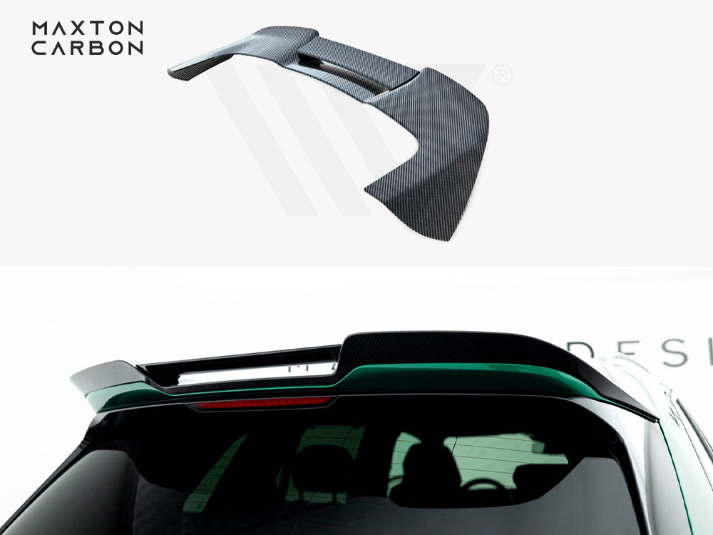 Prepreg Carbon Fiber Tailgate Spoiler (Upper) BMW X5 M F95 Facelift - Wayside Performance 